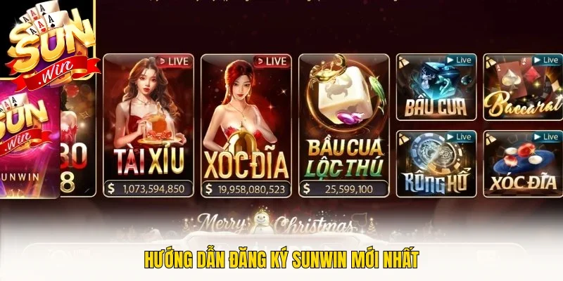 Hướng dẫn đăng ký SUNWIN mới nhất
